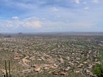 Top view of Scottsdale