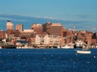 Portland Maine Skyline