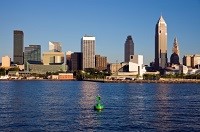 Cleveland, Ohio Skyline