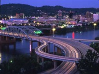 Charleston West Virginia Skyline