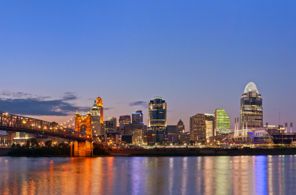Cincinnati Skyline Bridge